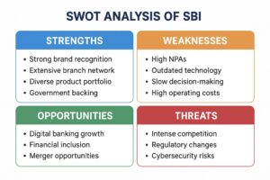 SWOT Analysis of SBI Bank