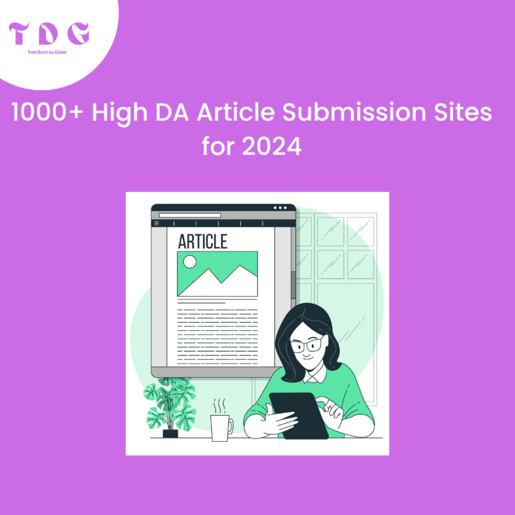 Article Submission sites