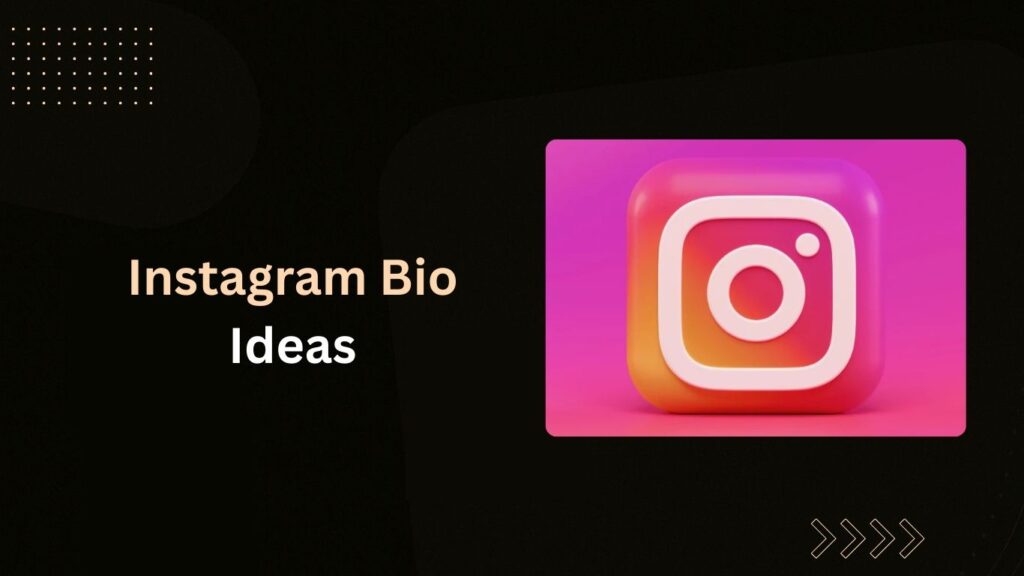 Instagram bio